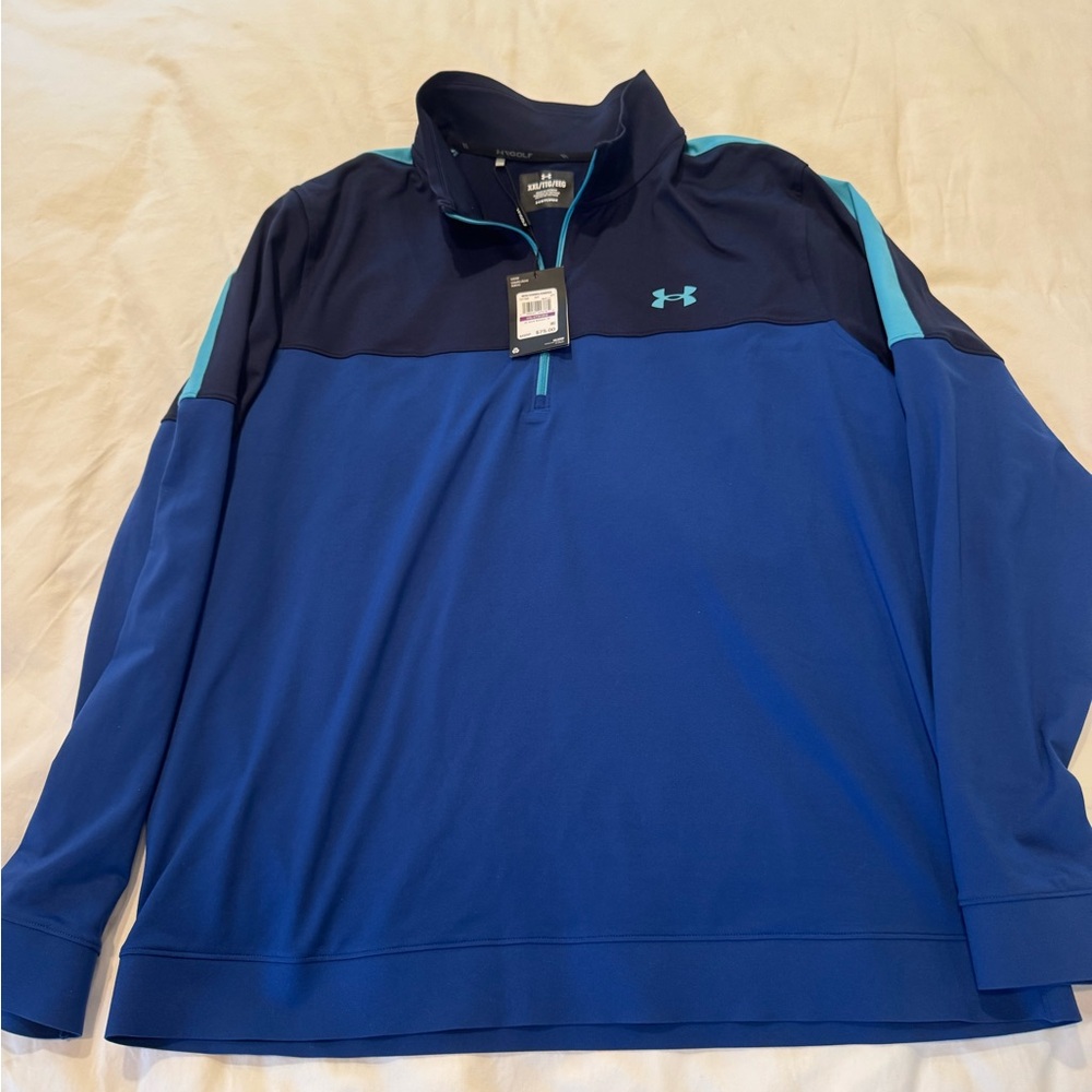 Under Armour Men's Two-Tone Blue Performance Jacket
